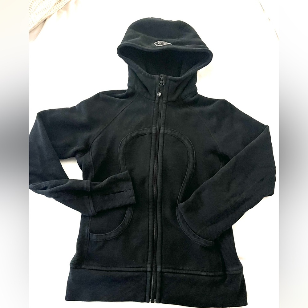 Lululemon Black Hooded Jacket